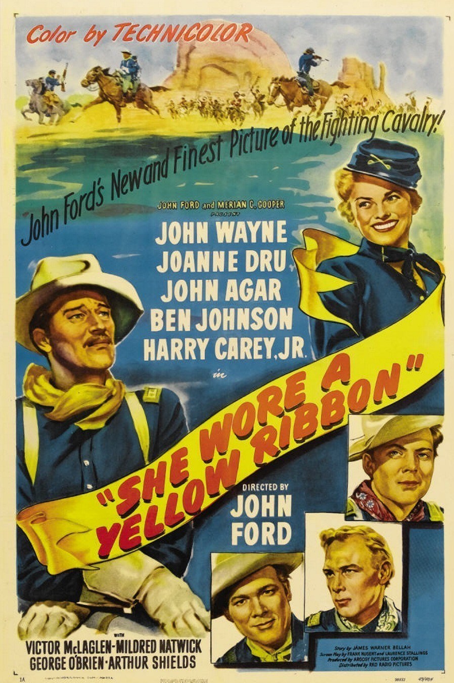زیرنویس فیلم She Wore a Yellow Ribbon 1949